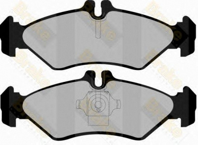 BRAKE ENGINEERING pa1099 -  Комплект тормозных колодок, дисковый тормоз